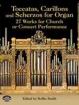 Toccatas Carillons and Scherzos For Organ sheet music cover